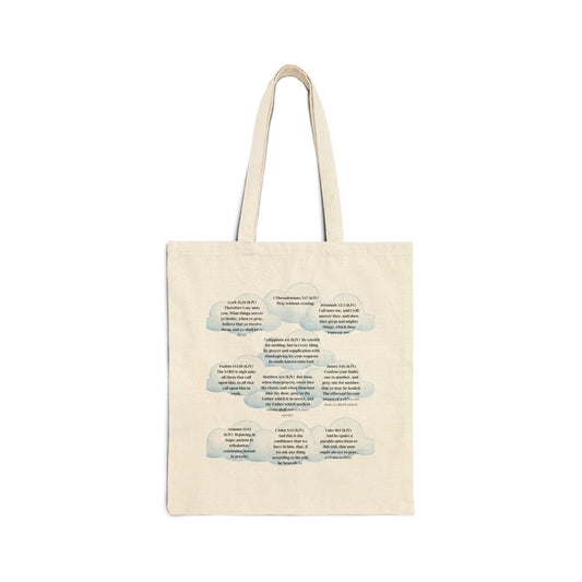 Spoken From Heaven Canvas Tote Bag