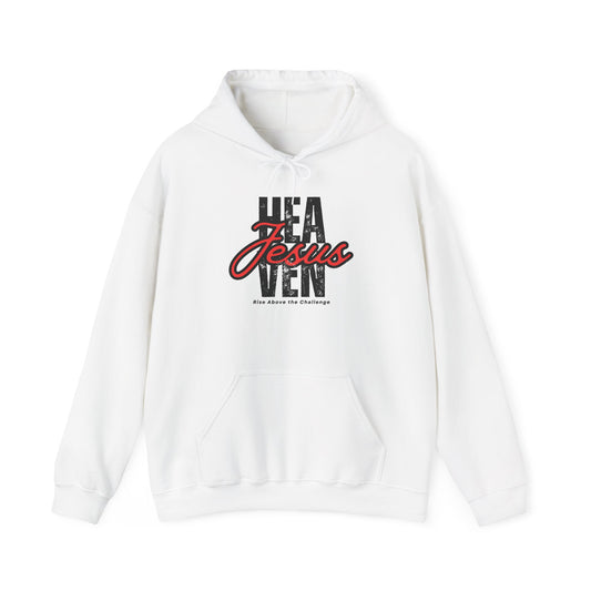 Heaven Jesus Hoodie — Rise Above the Challenge