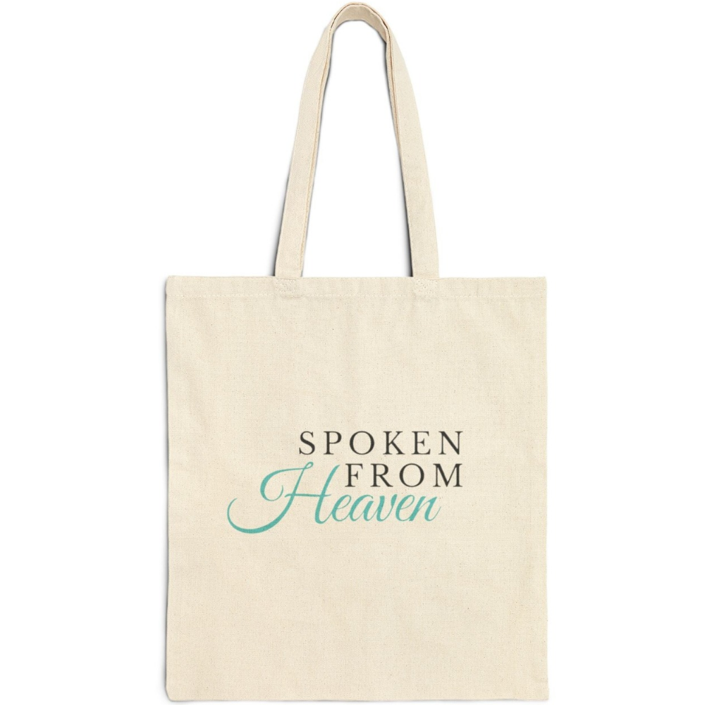 Spoken From Heaven Canvas Tote Bag